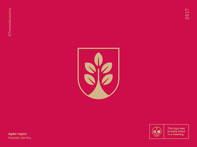 Agder heraldic shield branding flat graphic graphic design heraldry icon logo logo design mark minimal shield shield logo symbol vector