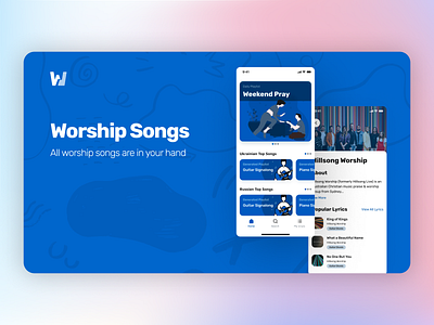 Worship Songs Marketing Materials ads advertising advertisment branding design figma illustration logo marketing marketing campaign presentation design showcase slide typography ui work in progress