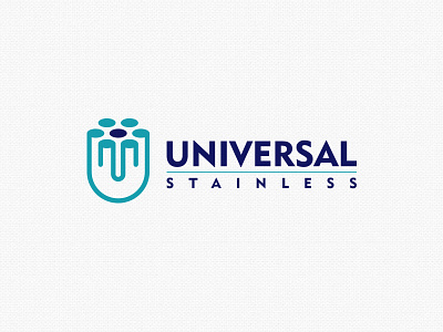 Universal Logo Design logo logodesign stainless steel compnay