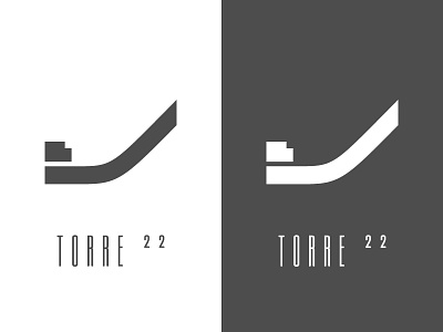 Torre 22™ architecture architecture logo brand branding gray icon identity logo logocollection logodesign logofolio logotype symbol tower