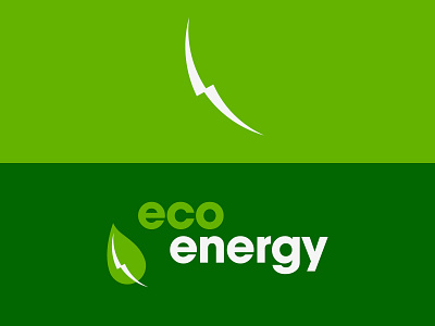 eco energy™ brand branding eco green icon identity logo logocollection logodesign logofolio logotype nature symbol vector