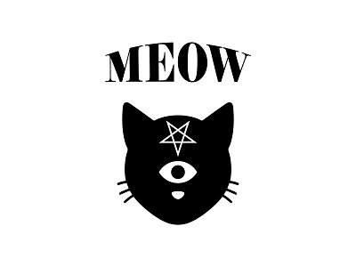 Meow brand branding corporate design digitalart graphic design identity illustration inspiration logo logo design logotype poster vector