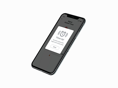 iPhone X Pop Up Overlay app dailyui design flat illustration minimal sketch type ui ux vector