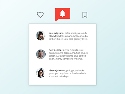 Activity Feed UI activity feed app dailyui design illustration minimal sketch ui ux