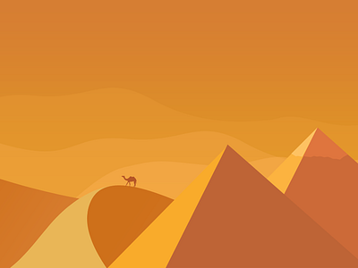 Desert illustration