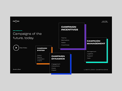 Product Landing Page Blocks black concept concept design design experience grid gt america landing landing page minimal product product design product page type typography ui ux