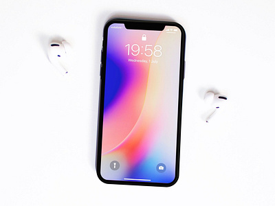 Blur Gradient - Free iOS 14 Wallpaper