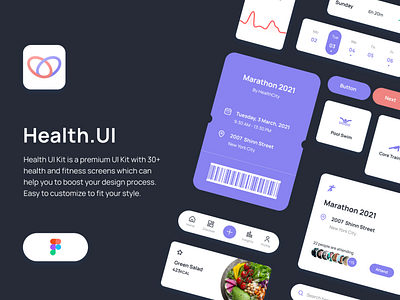 Health UI Kit - Download Available