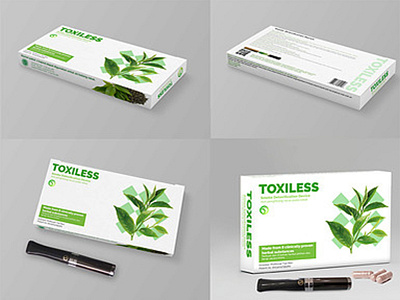 Mockup Packaging Toxiless Product branding design diy mockup pack design package design photoshop