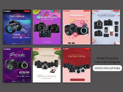 Media Promo Instagram banner branding camera design illustration illustrator cc instagram photoshop promotion socialmedia