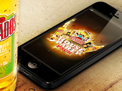 Desperados - House Party Pack app client work design mobile