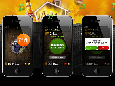 Desperados - House Party Pack app client work design mobile