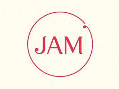 Logo for JAM, Japanese American Museum branding logo museum