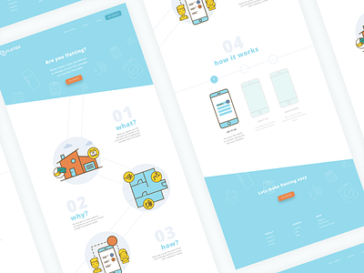 Flatme Concept Landing Page