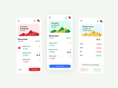 Budgeting App Concept