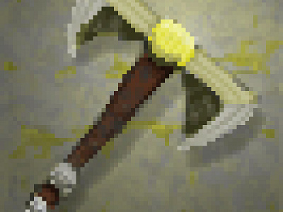 Pixel Axe 2 1 game photoshop pixel sprite weapon