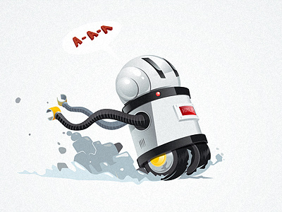 Robot illustration robot vector