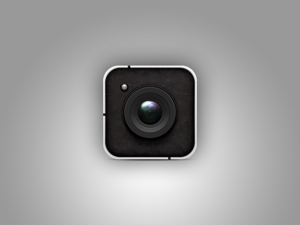Vector Camera Icon (PSD) by Matt Gentile on Dribbble