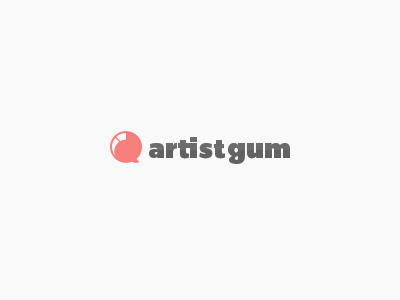 ArtistGum Logo artistgum brand branding logo
