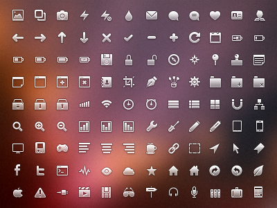 Clean Icons 16x16 32x32 64x64 app apple application clean crisp design developer facebook free freebie icon icons interface photoshop pixel png psd resource retina set twitter ui user ux vector web website