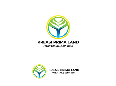 PT Kreasi Prima Nusantara Logo Redesign brand branding company creative design development graphic design ilustrasi logo property real estate redesign logo