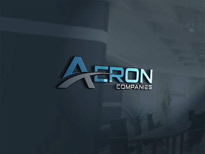 Aeron branding logo vector