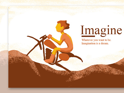 Illustration Motocross - Imagine animation design illustration illustrator logo vector