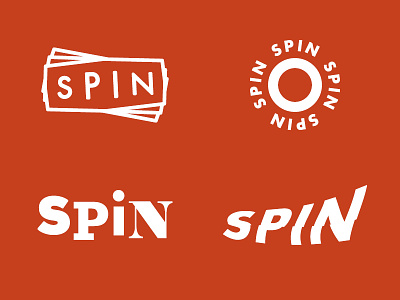 Spin branding design identity kitchen logo mark mediterranean restaurant typography