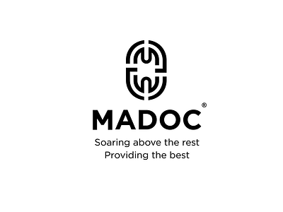 madoc ambigram logo