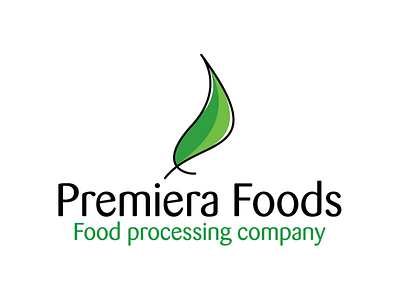 Premiera Foods Logo branding concept creative design flat food fresh green healthy icon illustration kareem wahman leaf leave leave logo logo premiera foods premiera foods logo vector vegetables