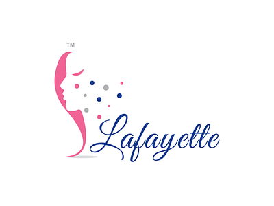 Lafayette Logo ai app branding color concept creative design flat icon illustration inspiration ios lady lettering logo typography ui ux vector web