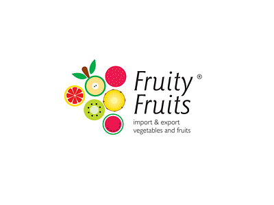 Fruity fruits logo