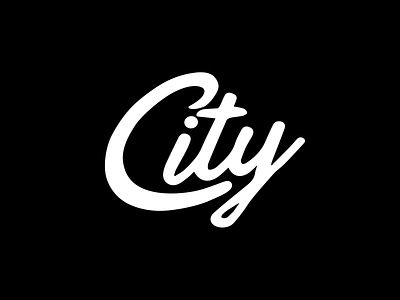 City Youth T-Shirt hand lettering logotype t-shirt design