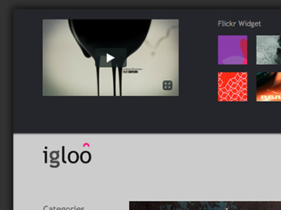 Igloo. Free Download css free html png psd responsive