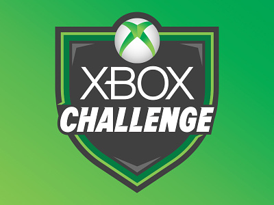Xbox Challenge badge challenge game gaming green icon logo video xbox