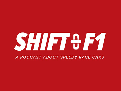 Shift F1 (America) bold car f1 italic logo podcast race racing shift shifter sport