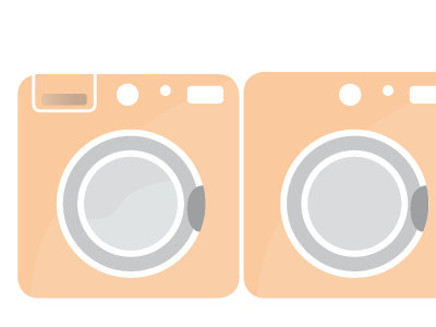 Icons - Washer and Dryer for Infographic dryer icons infographic mothers day vector washer