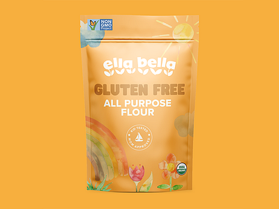 Ella Bella - Unused Packaging Concepts branding flour packaging