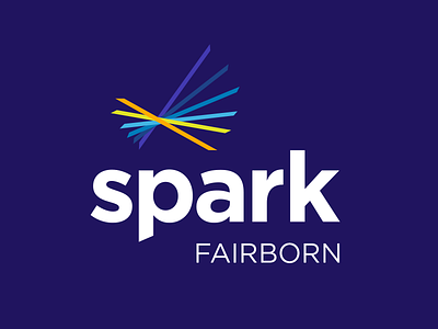 New Branding for City of Fairborn Incubator branding logo spark