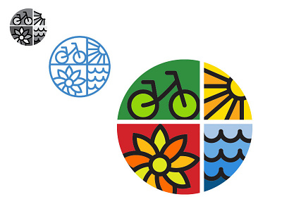 New brandmark for local organization! branding creative direction design icon illustration logo