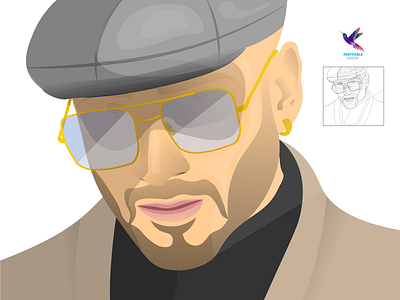 Reynmen Illustration adobe adobe illustration adobe illustrator art design dribbble illustration youtuber