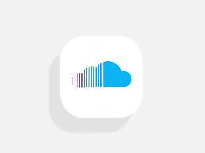 SoundCloud Logo Redesign art design dribbble logo music music app procreate soundcloud