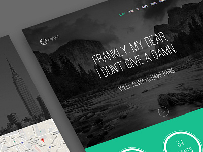 Keylight - Light & Flat Portfolio creative flat interface light metro photography portfolio themeforest