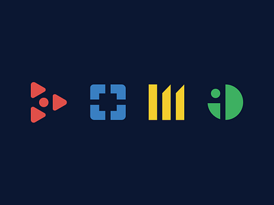 AnyMindGroup series branding design flat icon logo minimal typography