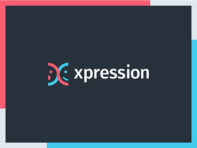 Xpression branding design graphic logo typography