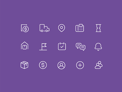 Basic Transport Icon Pack