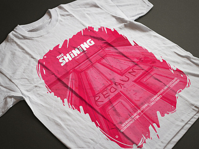 The Shining / REDRUM illustration // T-shirt design