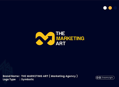 TMA - The Marketing Art Logo design branding design designer digital marketing logo graphic design illustration logo m logo marketing symboliclogo t logo typography ui vector