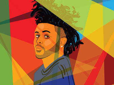 The Weeknd illustration theweeknd