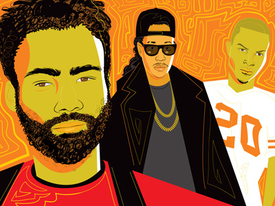 Atlanta / Hip hop capital for the Ringer illustration